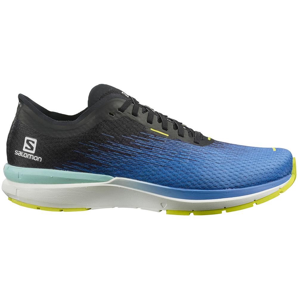 SALOMON SONIC 4 ACCELERATE Philippines - Men's Road Running Shoes - Blue | 809453-VWT
